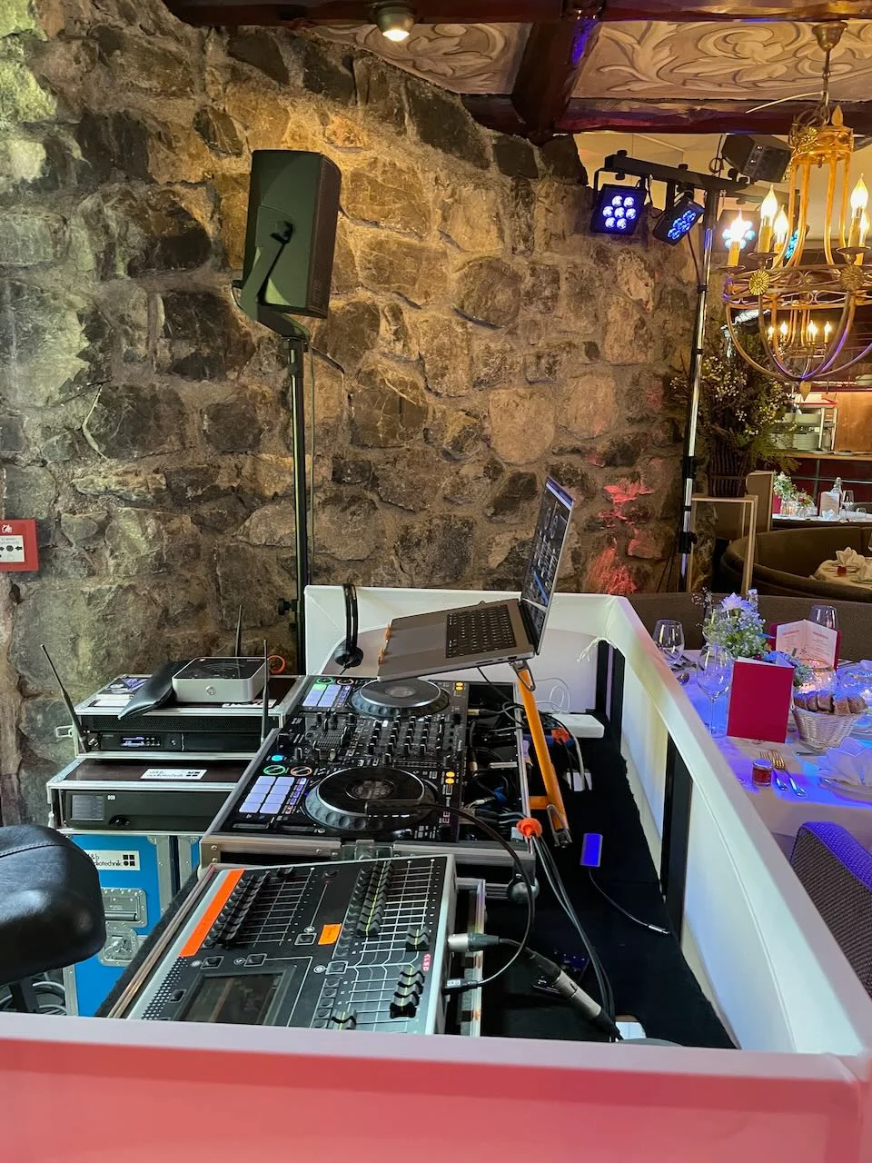 Technische Ausstattung von Event-DJ Oliver Gammel